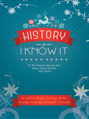 cover image of History as I Know It